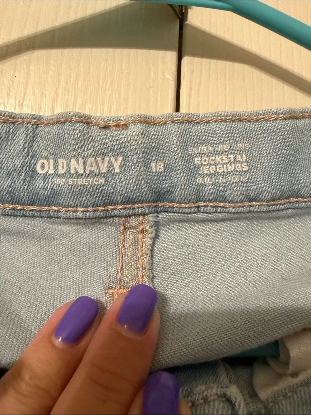 Old Navy Light Blue Girls' Skinny Jeans